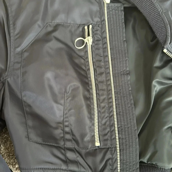 3.1 Phillip Lim
Cropped Flight Jacket, Army - Picture 5 of 6